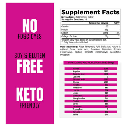 Amino23 Colágeno Líquido Proteína Para Piel Cabello Y Recuperación Muscular