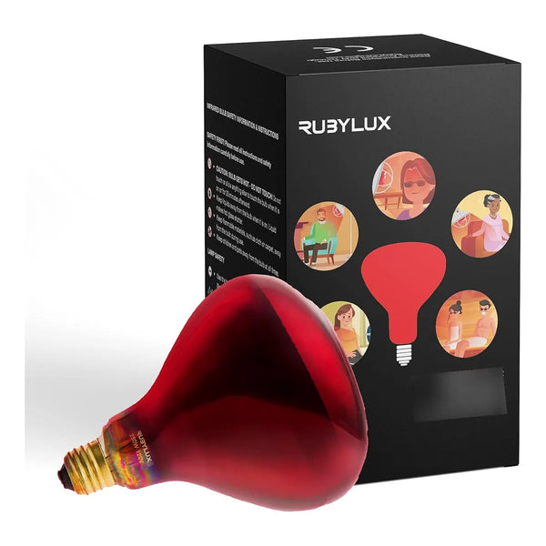 Bombilla Infrarrojo Cercano Rubylux Nir A Terapia Piel Alivio Dolor