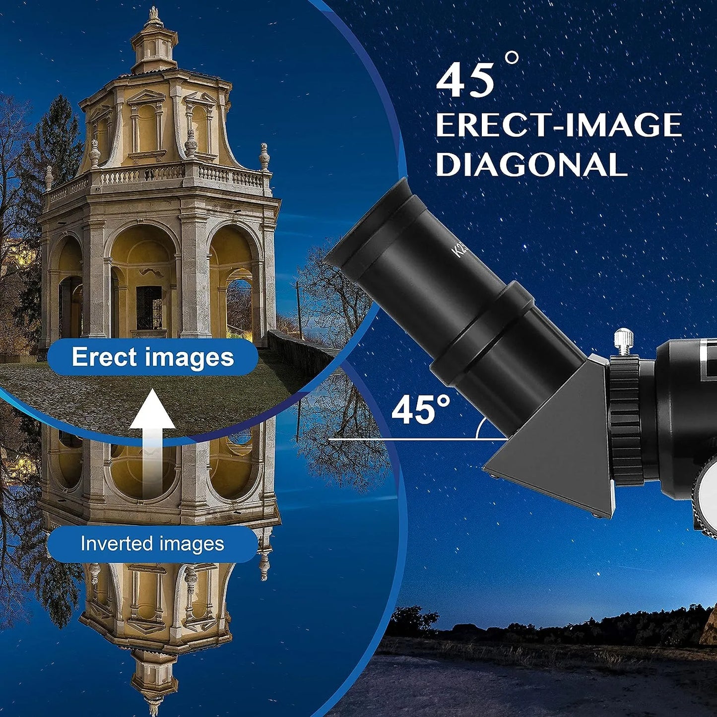 Telescopio Aomekie 70/400 Con Adaptador De Telefono Ideal Para Principiantes Y Niños