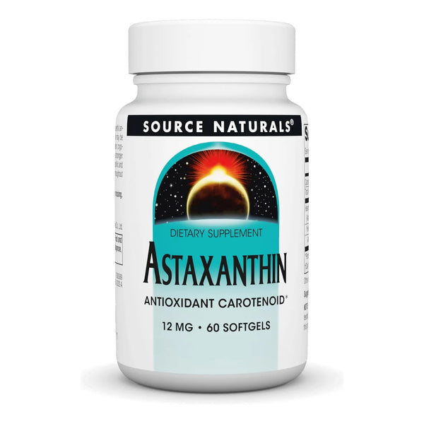 Astaxantina Antioxidante 12 Mg 60 Capsulas Source Naturals Proteccion Celular