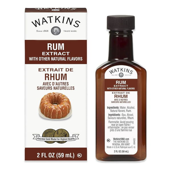 Extracto Watkins Imitacion 120 Ml Sabor Unico Natural Sin OMG