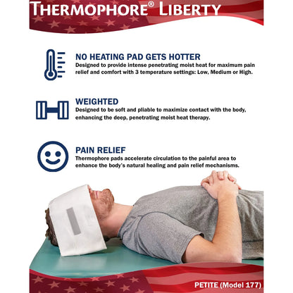 Almohadilla Termica Electrica Liberty 2 Alivia Artritis Y Dolores Musculares Con Calor Humedo
