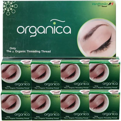 Hilo Depilatorio Para Cejas 40 Carretes 300m Organico India Algodon Premium