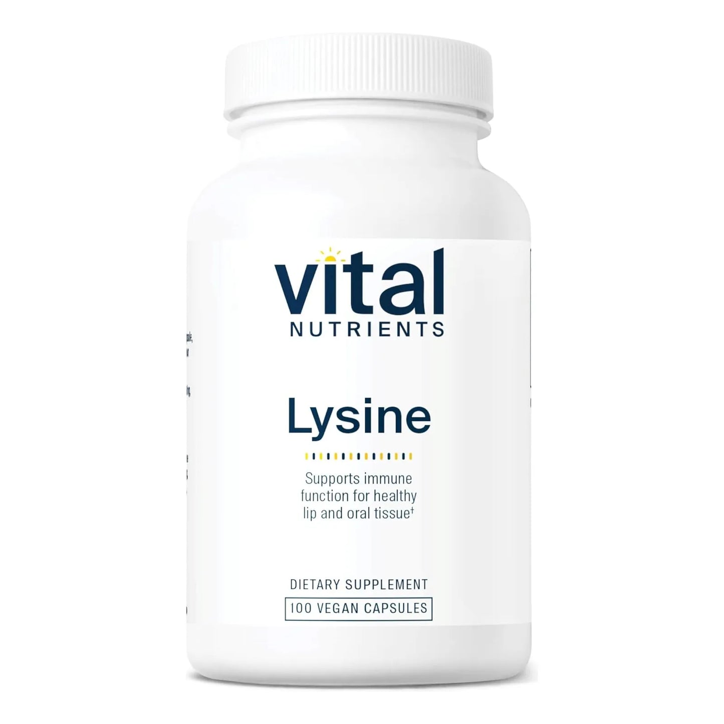 Suplemento De Lisina 500 Mg Apoya Salud Labial Refuerza Sistema Inmunologico Vegano Sin Gluten