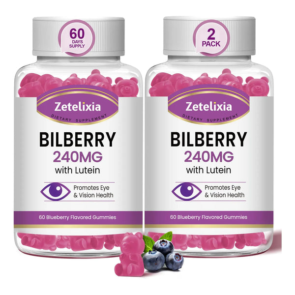 Gomitas De Luteína Y Zeaxantina Para Salud Ocular Adultos 120 Unidades