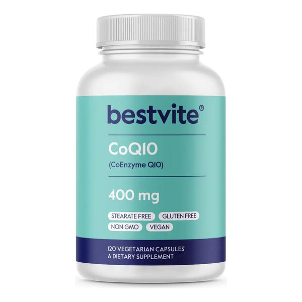 Coenzima Coq10 400 Mg 120 Capsulas Veganas Antioxidante Energia Celular