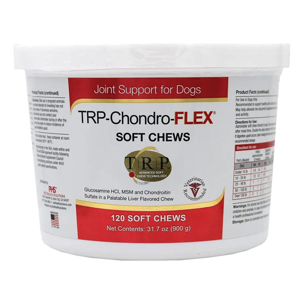Chondro Flex DS Masticables Suaves Para Cuidado Articular Canino 120 Unidades