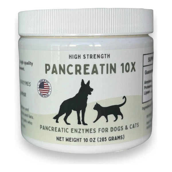 Enzimas Pancreaticas Para Perros Y Gatos Pancreatin 10X Alto Rendimiento Bajo Olor 285g