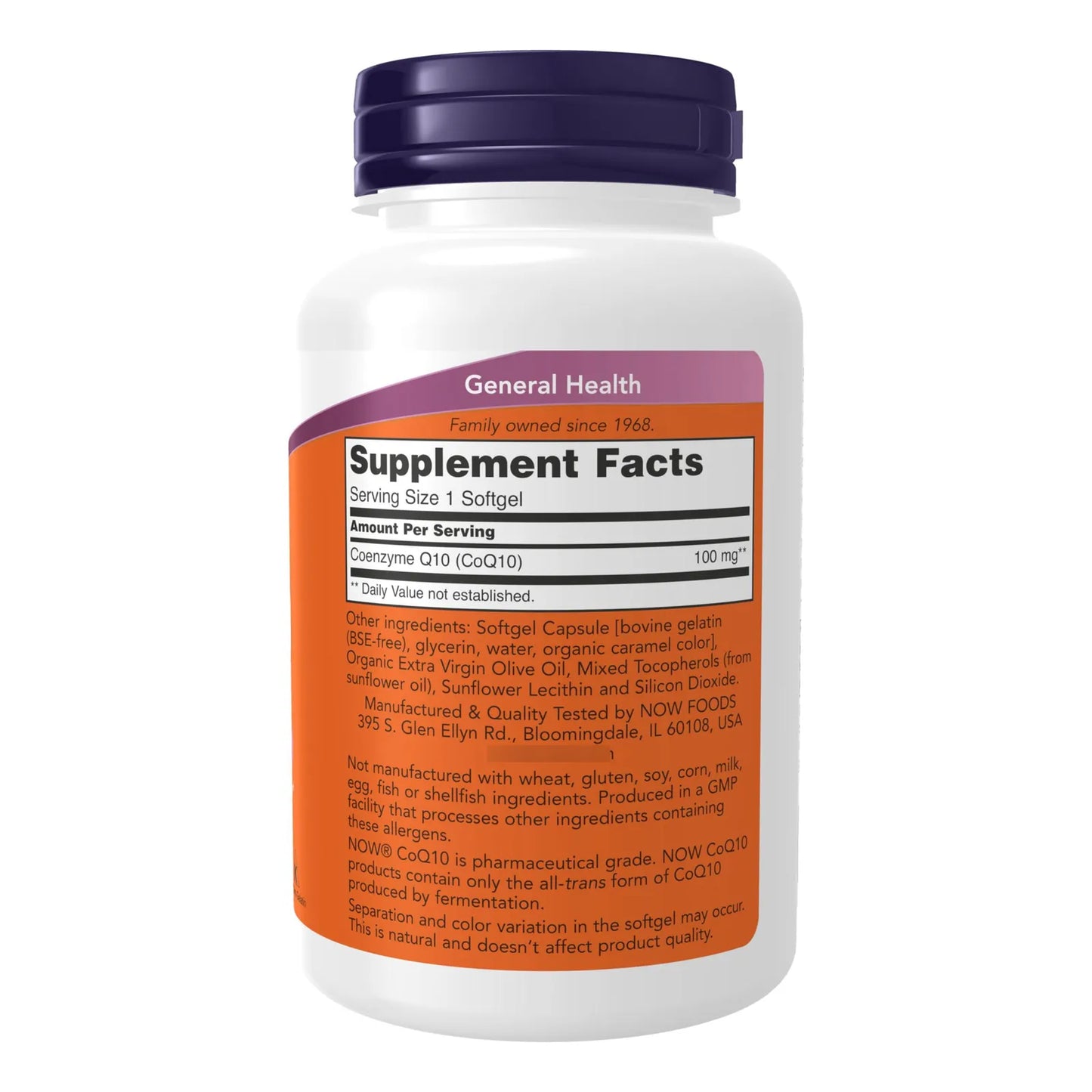 Capsulas Blandas Coq10 100 Mg Antioxidante Energia Celular Corazon Sano