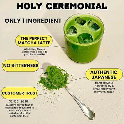 Té Verde Ceremonial En Polvo De Kioto Japón Superalimento Antioxidante Con L Teanina 80 Porciones