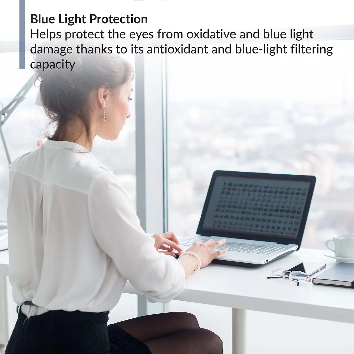 Suplemento Protección Luz Azul Salud Ocular Con Luteína Y Zeaxantina