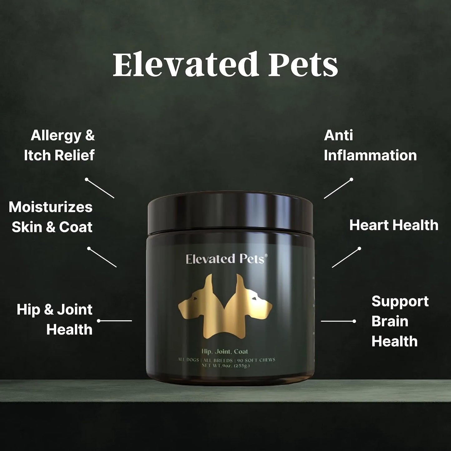 Golosinas Saludables Omega 3 Aceite De Pescado Para Perros Con Glucosamina Y Vitaminas