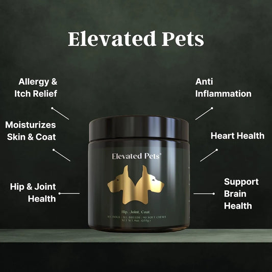 Golosinas Saludables Omega 3 Aceite De Pescado Para Perros Con Glucosamina Y Vitaminas