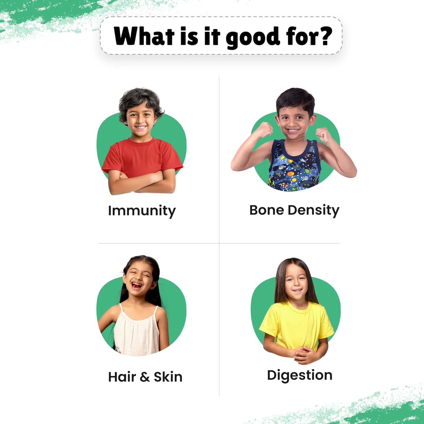Gomitas Multivitaminas Niños 2 A 6 Años Dha Vitamina D3 B12 Sabor Fresa