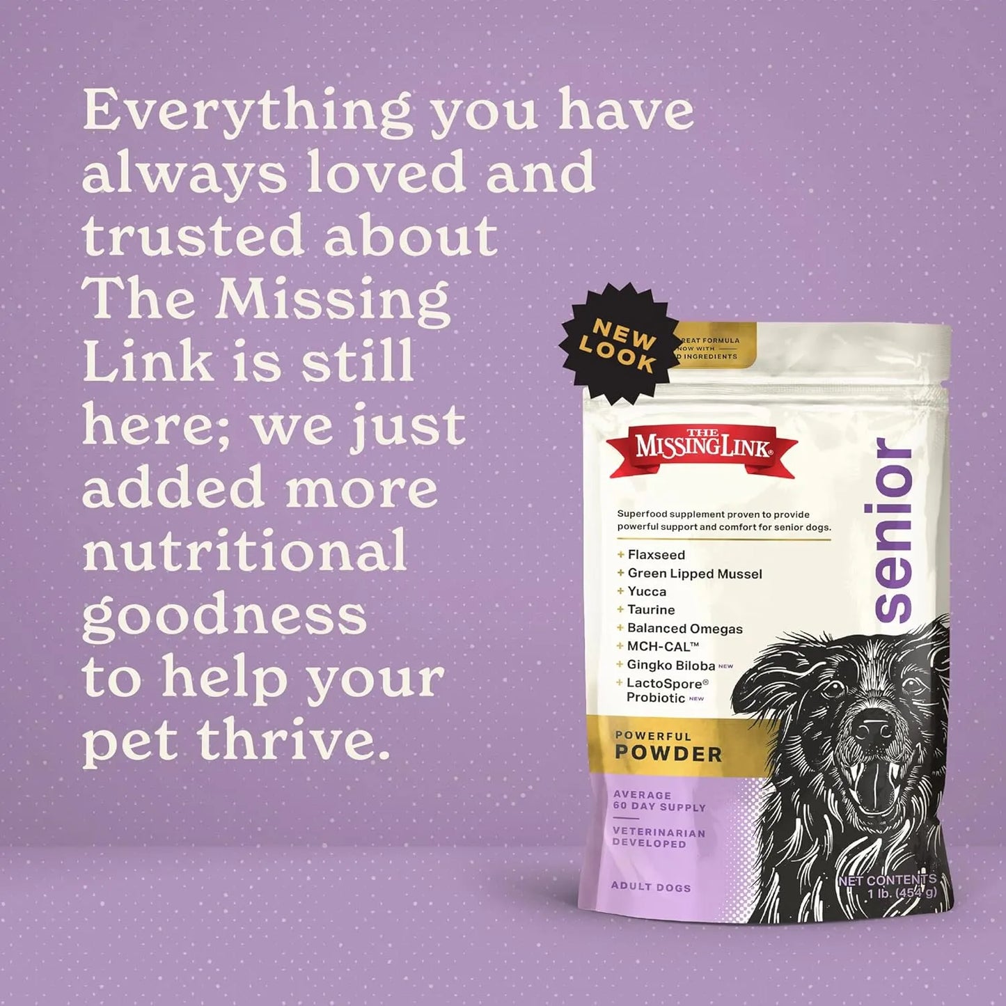 Suplemento Natural Omega 3 Y 6 Con Semillas De Lino Para Perros Todas Las Edades