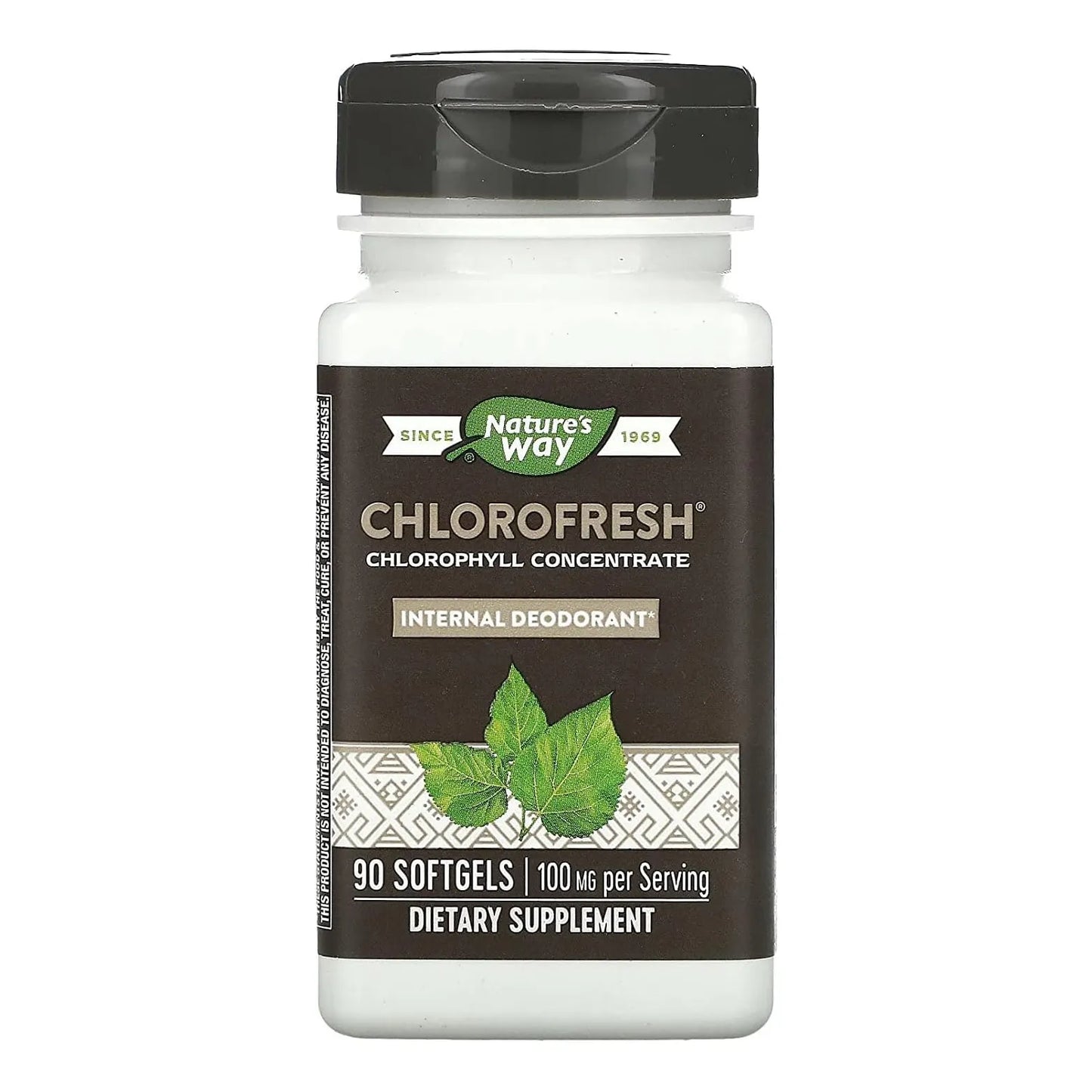 Cloro Fresco 90 Capsulas Suaves Nature's Way Bienestar Digestivo Eficaz