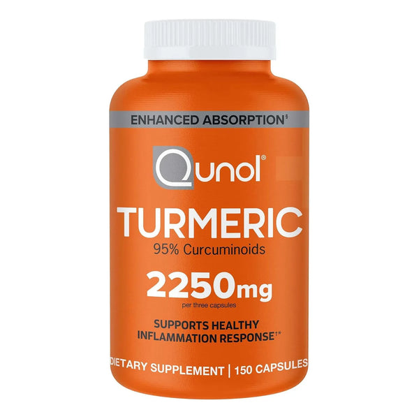 Curcumina De Cúrcuma Con Pimienta Negra 2250 Mg 95 Curcuminoides Absorción Mejorada