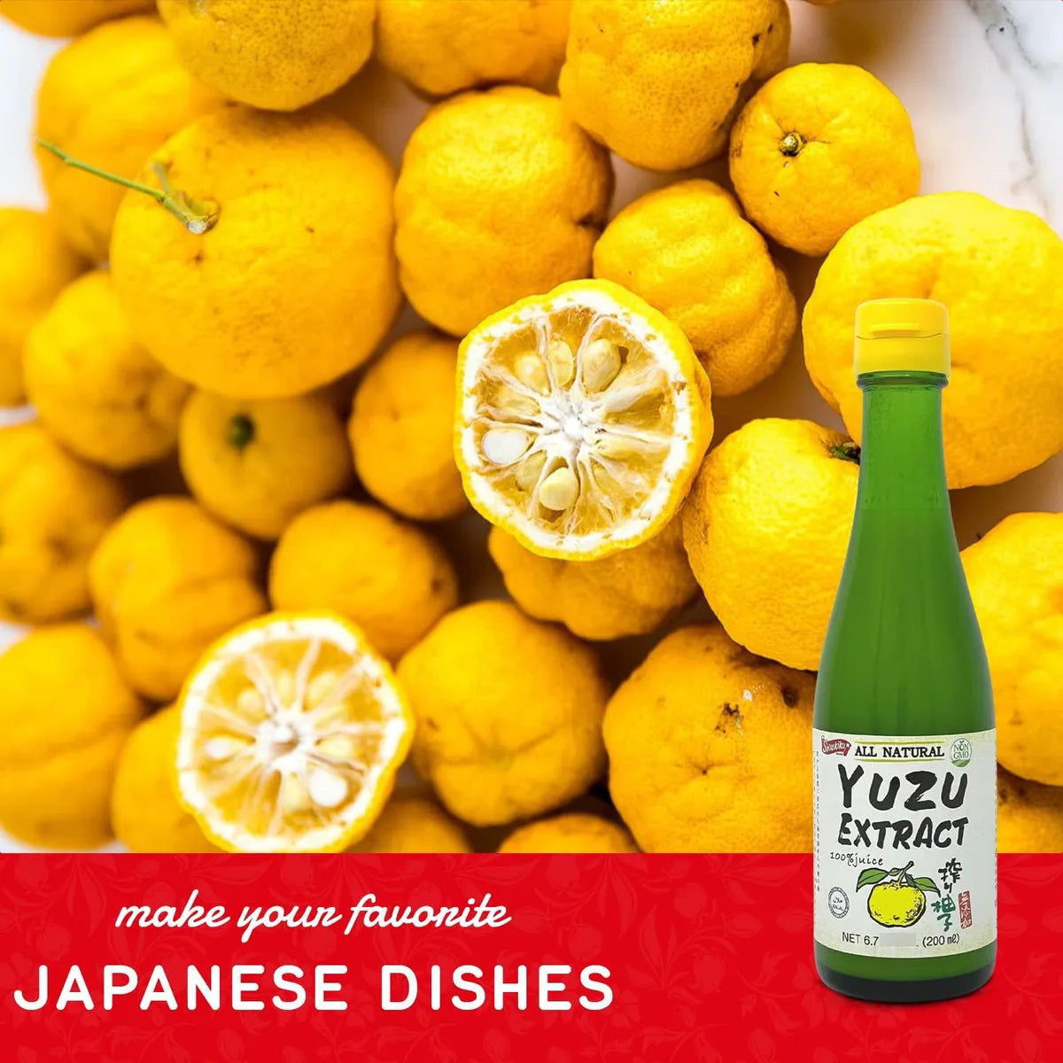 Extracto Puro De Yuzu Japonés 200 Ml Ideal Para Repostería Y Bebidas