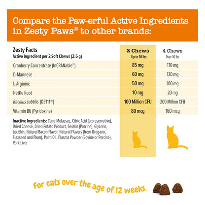 Bocadillos De Arándano Para Gatos Salud Riñones 60 G Snack Renal Natural