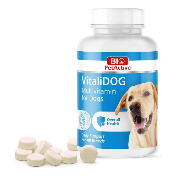 VitaliDOG Multivitamínico Para Perros Piel Pelaje Y Salud 150 Tabletas