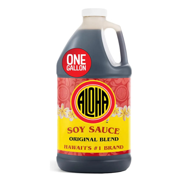 Aloha Shoyu Salsa De Soja Hawaiana Suave 3.8l Premium Tradicion Desde 1946
