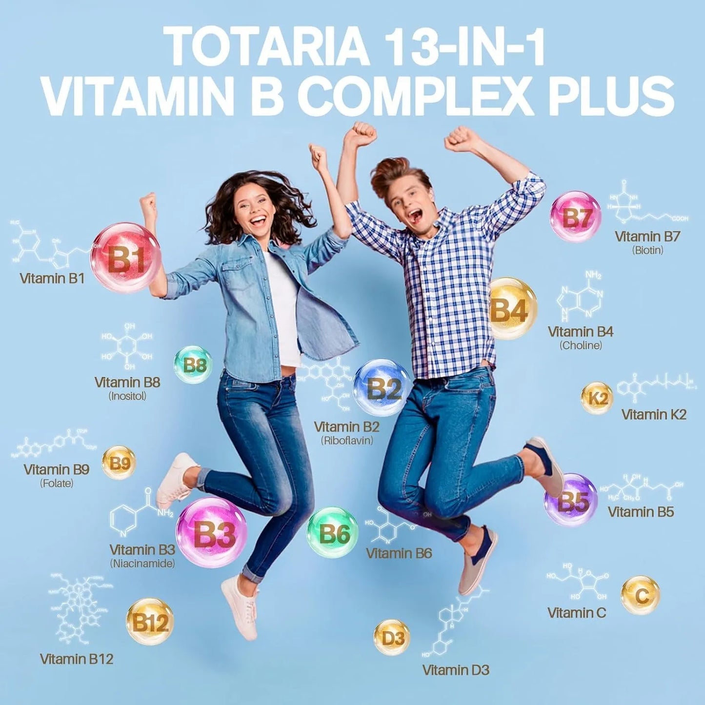 Complejo Vitamina B Totaria Bienestar Diario 120 Cápsulas - Imagen 6