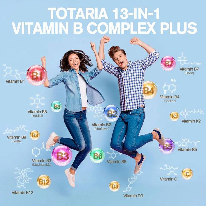 Complejo Vitamina B Totaria Bienestar Diario 120 Cápsulas - Imagen 6