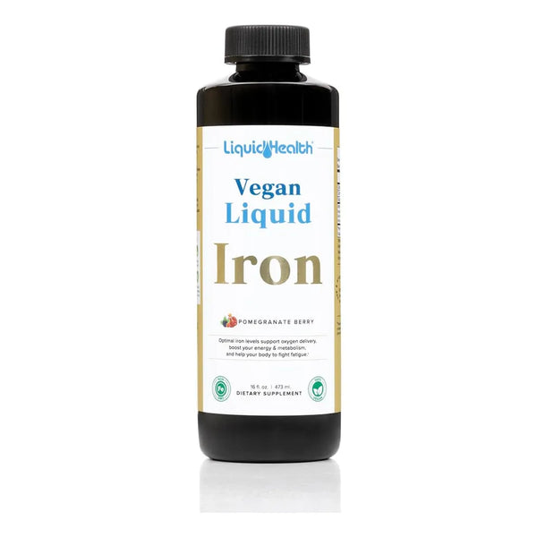 Hierro Líquido Vegano Sunactive Ferrochel Energía Y Vitalidad 473 Ml