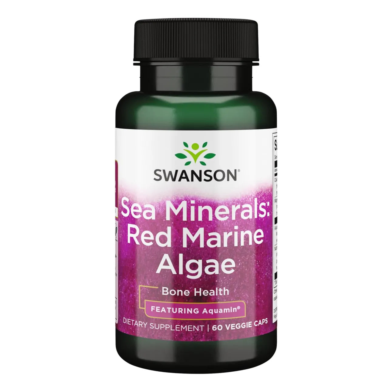 Algas Minerales Rojas 60 Cápsulas Vegetales Fuente Natural De Minerales