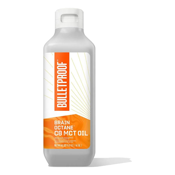 Aceite MCT Brain Octane C8 32 Oz Energia Sostenida Sin Antojos Keto