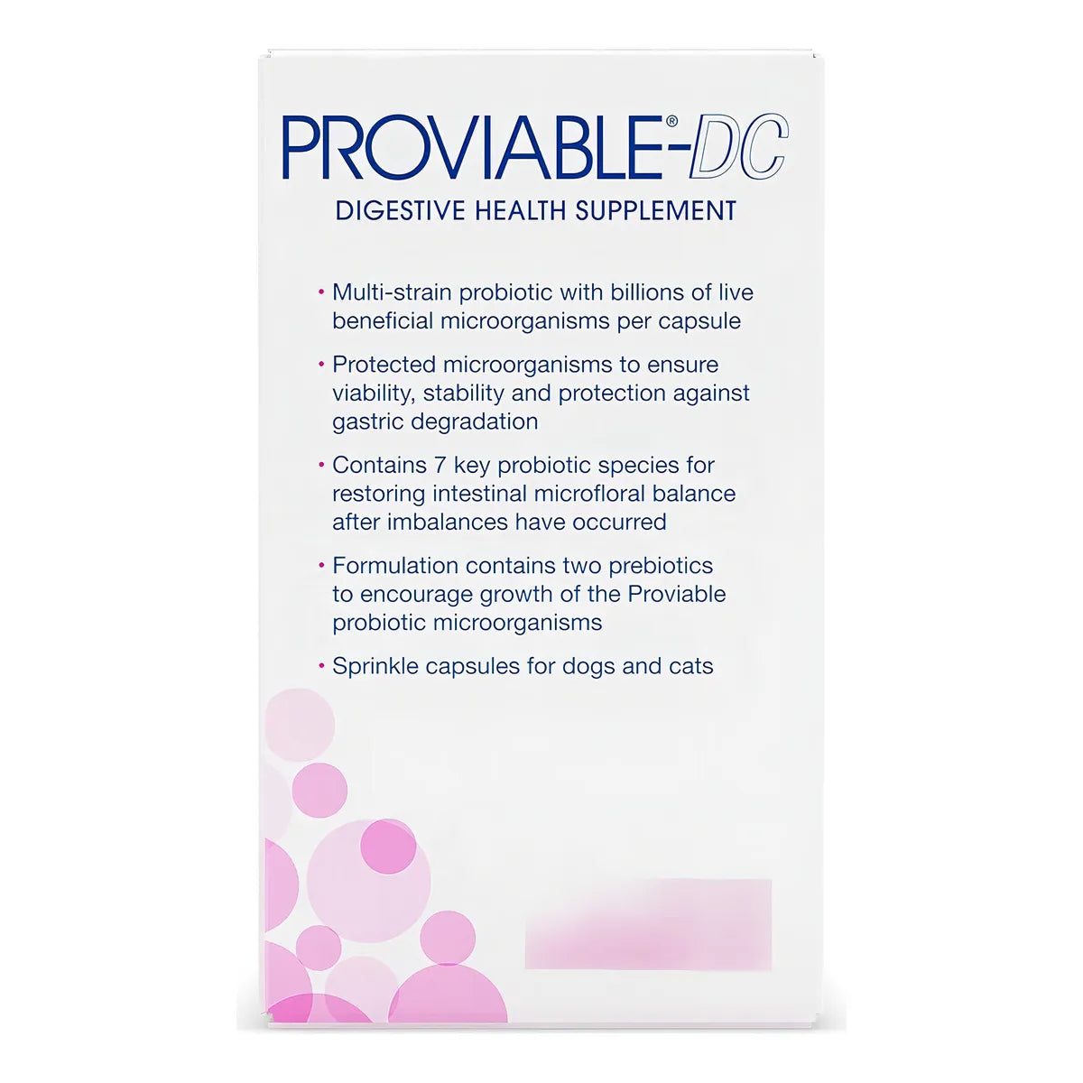 Nutramax Proviable Dc Suplemento Probiótico Para Perros Y Gatos Equilibrio Intestinal