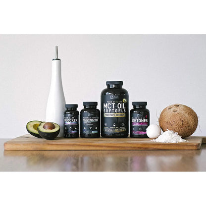 Cápsulas Mct Puro 360 Unidades 3000 Mg Energía Cetosis Octano