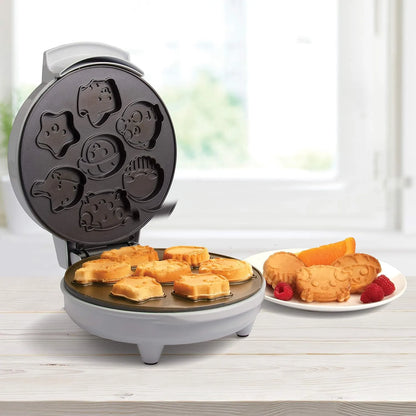Maquina Waffles Animales Oceano 7 Figuras Divertidas Desayuno Cocina Creativa
