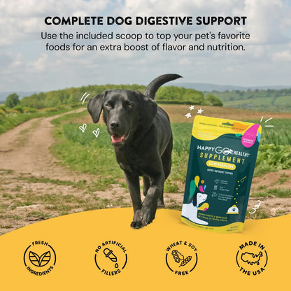 Suplemento De Probióticos Para Perros Salud Intestinal Y Digestiva Importado EE UU