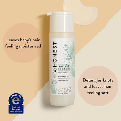 Acondicionador De Lavanda Calmante The Honest Company Cabello Suave Y Nutrido