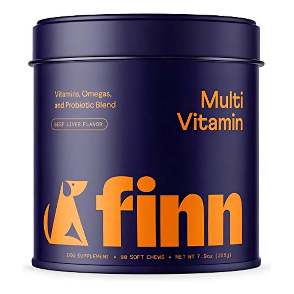 Finn All In 1 Dog Multivitamin Suplemento Vitaminico Diario Con Probióticos