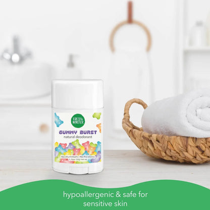 Desodorante Natural Fresh Monster Hipoalergenico Para Niños Sin Aluminio