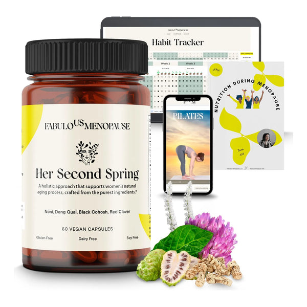 Kit Alivio Menopausia 60 Capsulas Con Ebook Y Videos Pilates