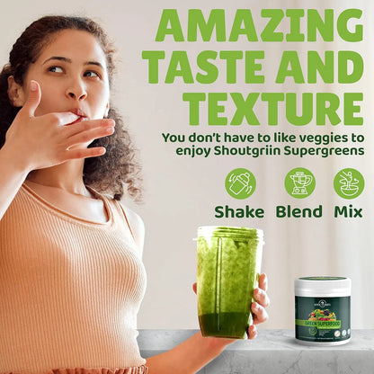 Superalimento Verde En Polvo Para Batidos 42 Ingredientes Nutritivos