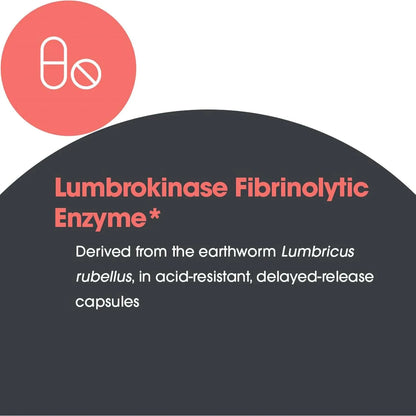 Lumbroquinasa 60 Caps Soporte Circulatorio Allergy Research Group Envio Gratis