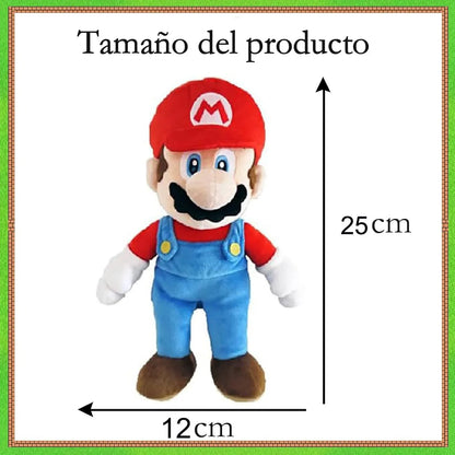 Peluche De Felpa Super Mario Bros Little Buddy 25cm Compañero De Juego Y Diversion