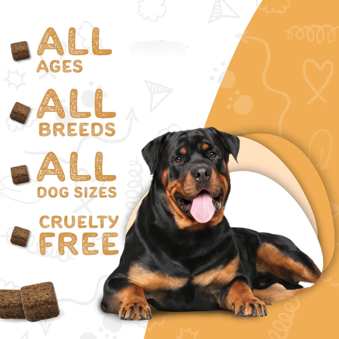 Omega Max Masticables Para Perros Aceite De Salmón Y Linaza Suplemento Para Piel Y Pelaje
