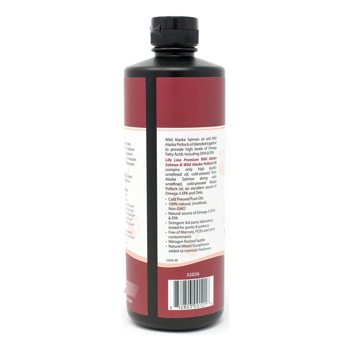 Aceite De Pescado Omega 3 Wild Alaska 26oz Para Perros Gatos Caballos Pelaje Brillante Y Articulaciones Fuertes
