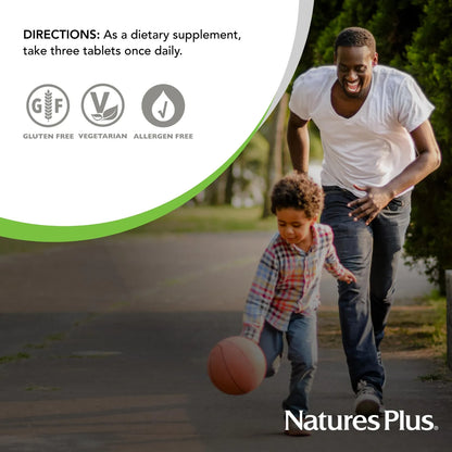 Natures Plus Source Of Life Gold Multivitaminico 180 Tabletas Con Vitaminas D3 Y B12 Para Energia E Inmunidad