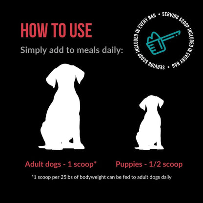Suplemento Canino Para Peso Masa Muscular Y Piel Pelaje Sabor Pechuga Ahumada