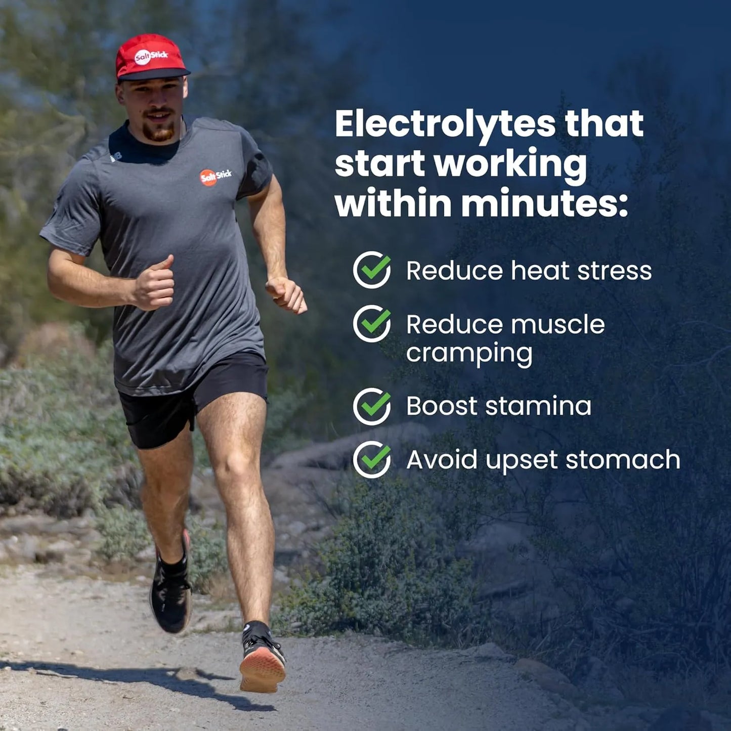 Tabletas Masticables Electrolitos SaltStick 120 Unidades Hidratacion Rapida Sabores Variados