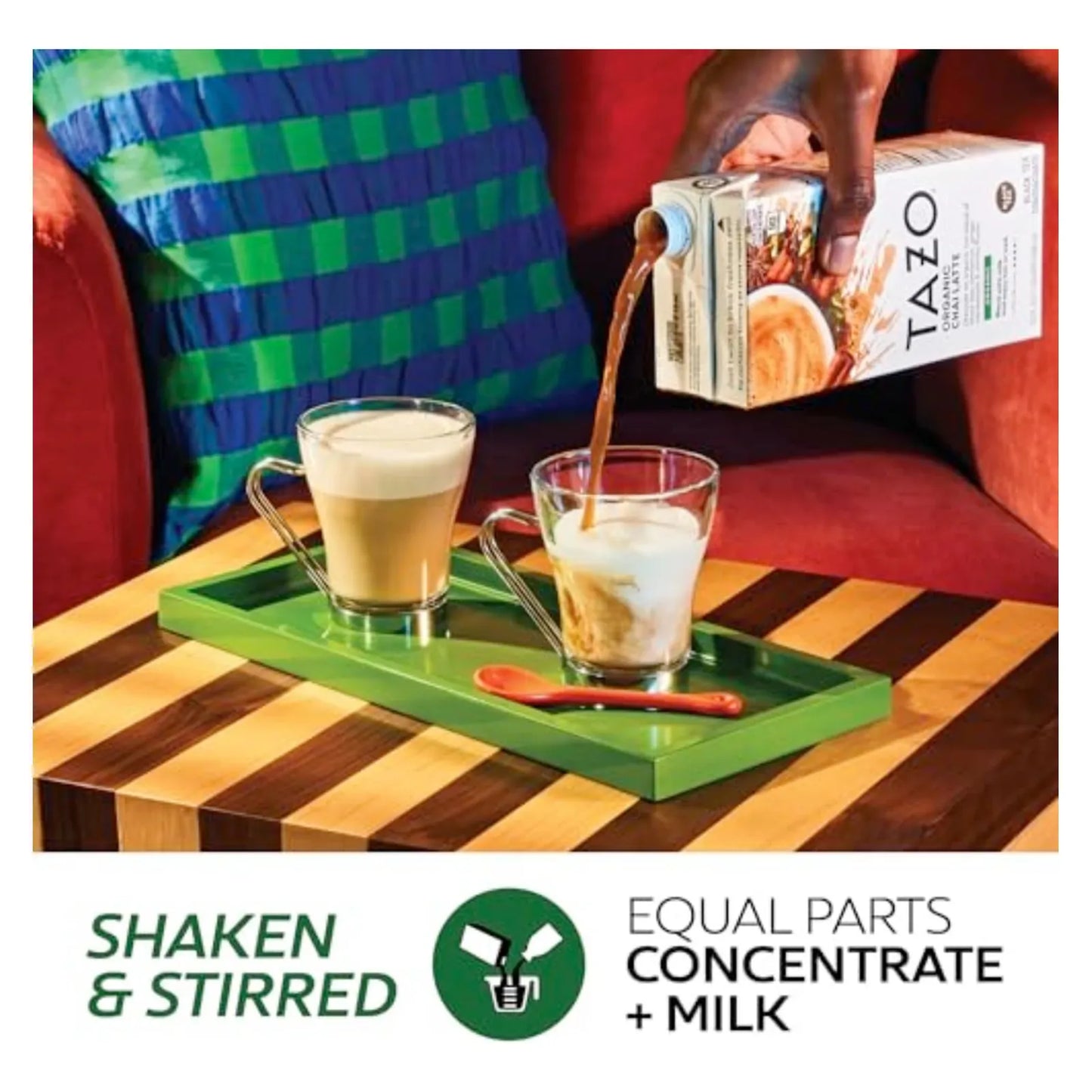 Concentrado Chai Orgánico 946 Ml Paquete Doble Sabores Audaces Y Energía Natural