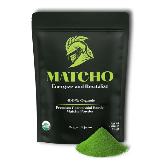 Polvo Matcha Orgánico Ceremonial De Primera Cosecha Auténtic