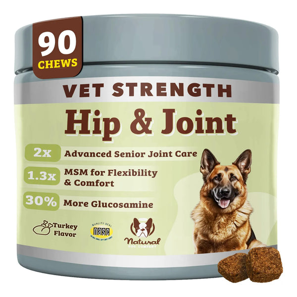 Masticables Naturales Para Perros Mayores Soporte Articular 90 Unidades Alivia Dolor Artritis