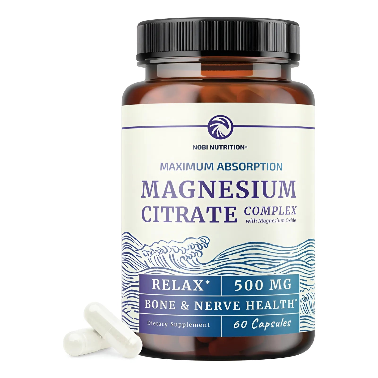 Magnesio Complex 500 Mg Relajac - Imagen 1